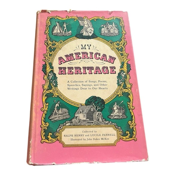 Other - My American Heritage Songs Poems Speeches Sayings Stories VTG 1950‎ Illustrated